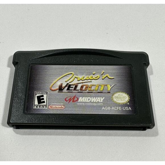 Cruis'n Velocity Nintendo Game Boy Advance Car Racing Game Only - Picture 1 of 3